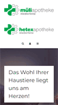 Mobile Screenshot of mueliapotheke.ch